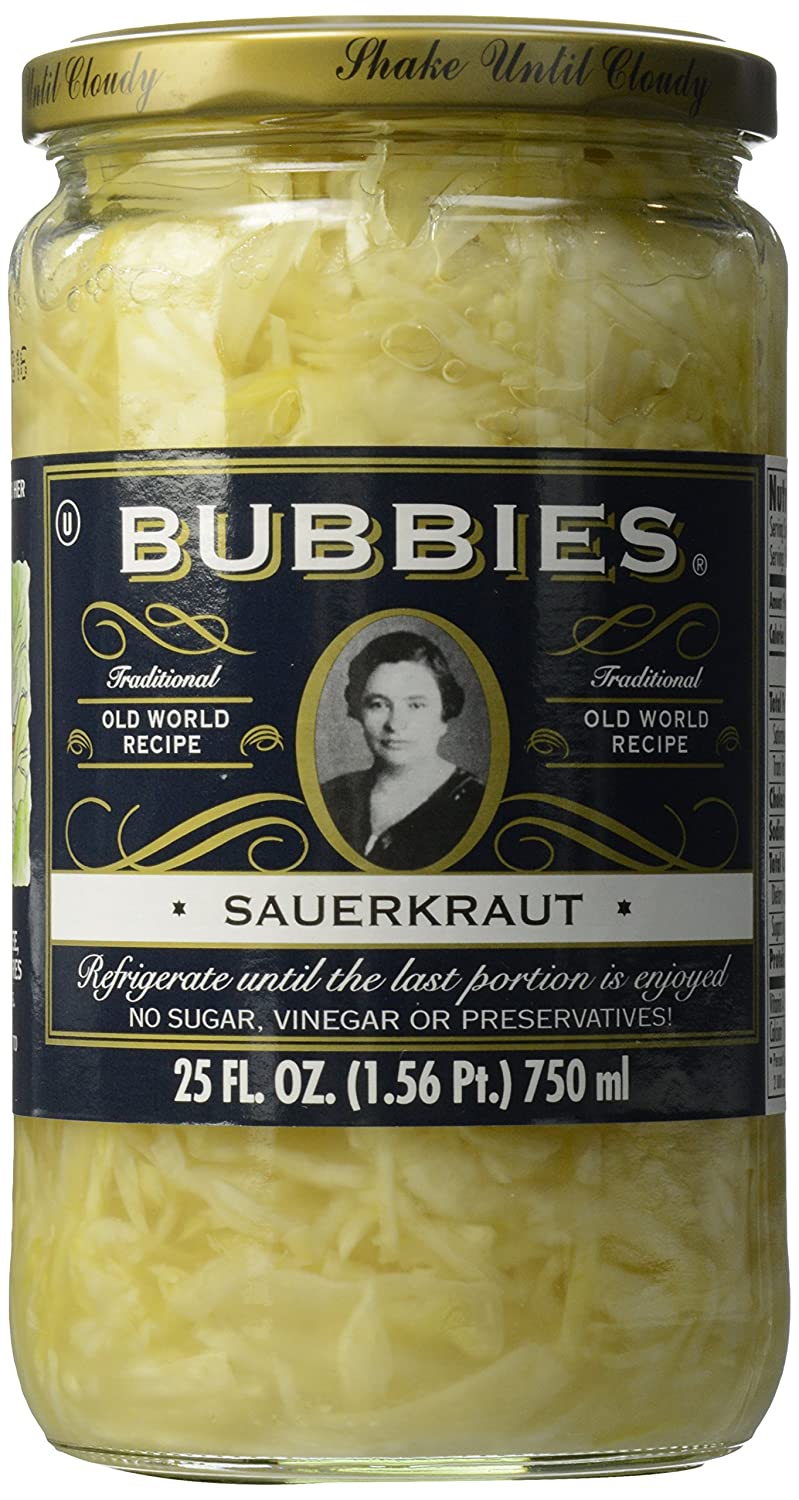 food Bubbies Sauerkraut, 25 oz - Basketryplace