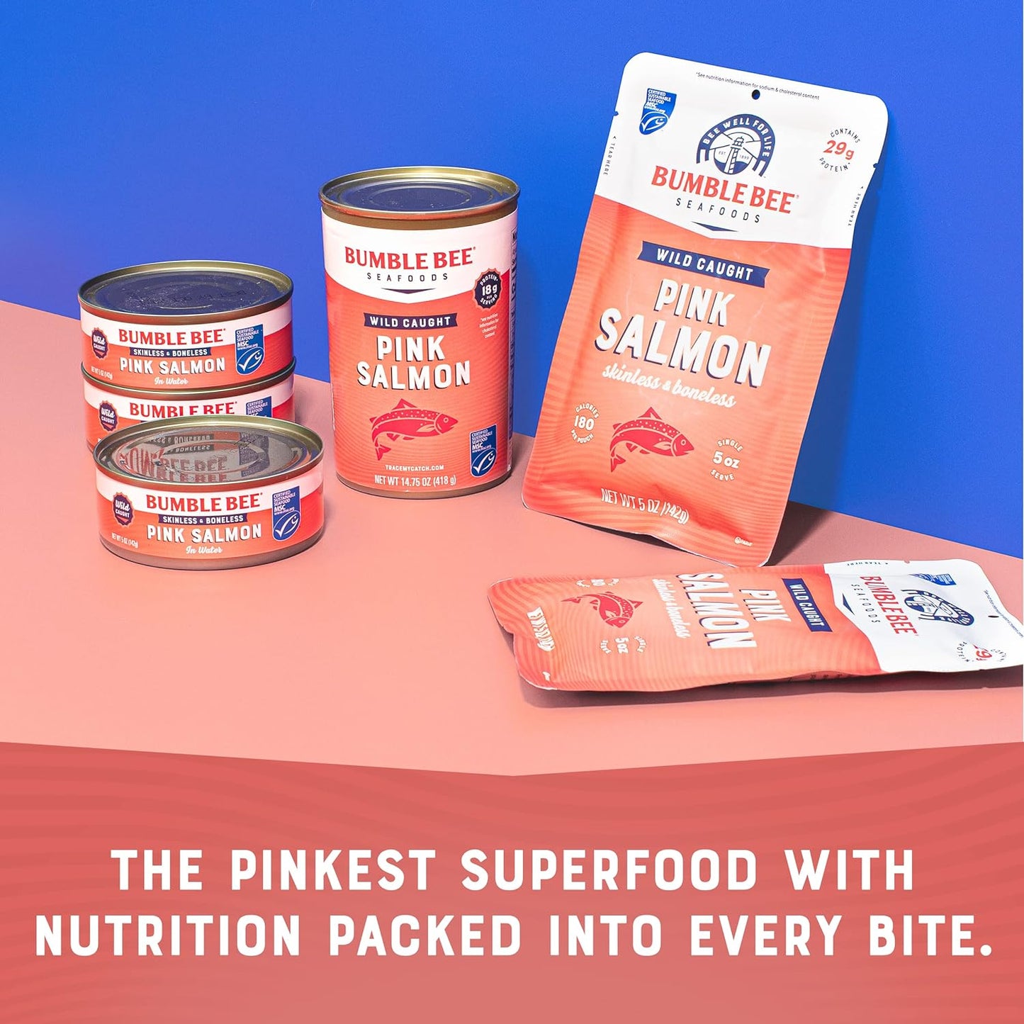 https://www.basketryplace.shop/products/bumble-bee-canned-pink-salmon-14-75-oz-cans-pack-of-12-premium-wild-caught-salmon-for-sandwiches-recipes-18g-protein-per-serving-gluten-free-kosher-msc-certified - https://www.basketryplace.shop/